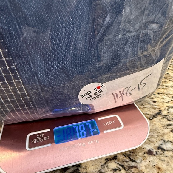 Koret vintage denim western vest patchwork floral button up SZ SP - Picture 12 of 12